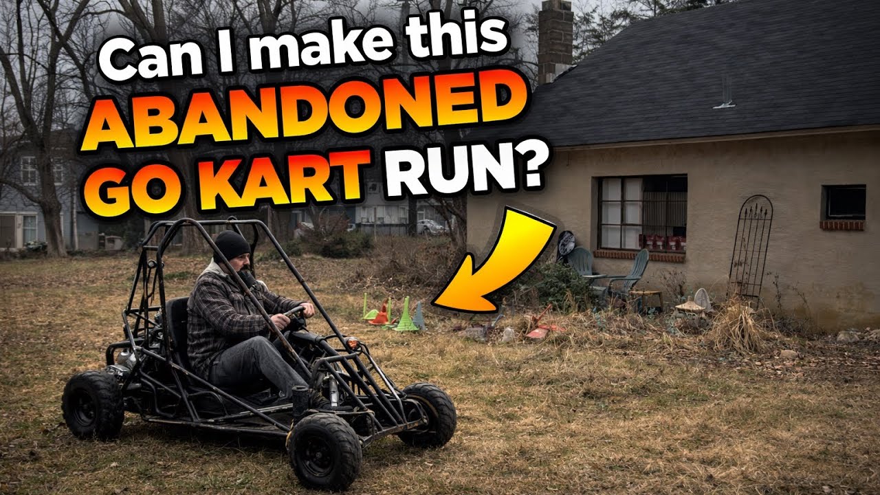 Can I make this abandoned go kart run?