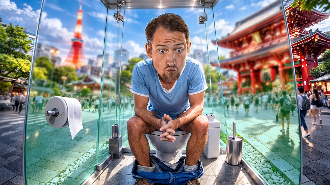 Les WC les plus bizarres de Tokyo ! (t’as bien lu)