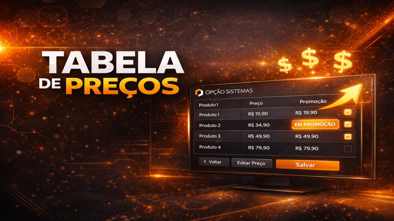 Tabelas de Preços no SGE e SisPedidos