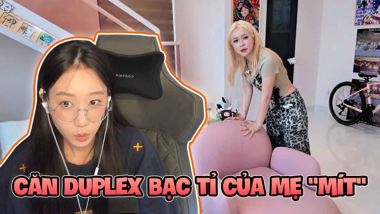 (Reaction) Qu&aacute; bất ngờ với căn DUPLEX bạc tỉ của b&agrave; gi&agrave; Misthy!!!