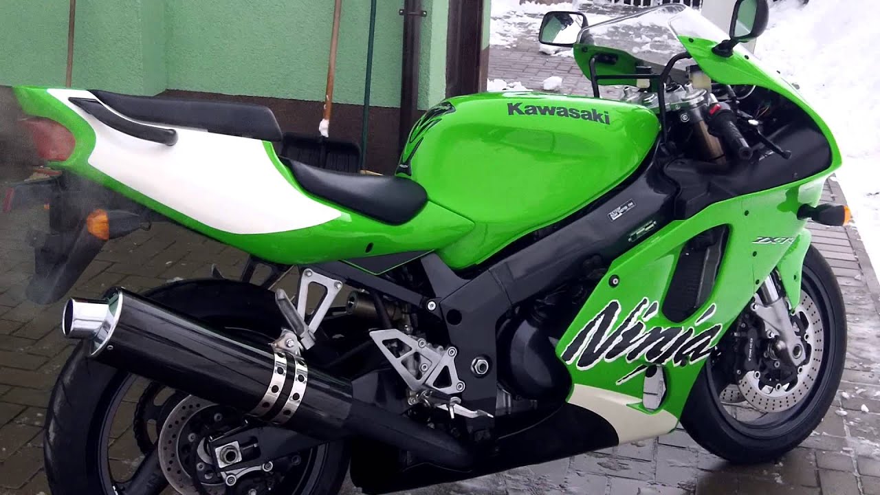 FOR SALE ! Kawasaki ZX-7R ZX7R ZX750P 1999 - Oryginal Cold Start Startup & Walkaround