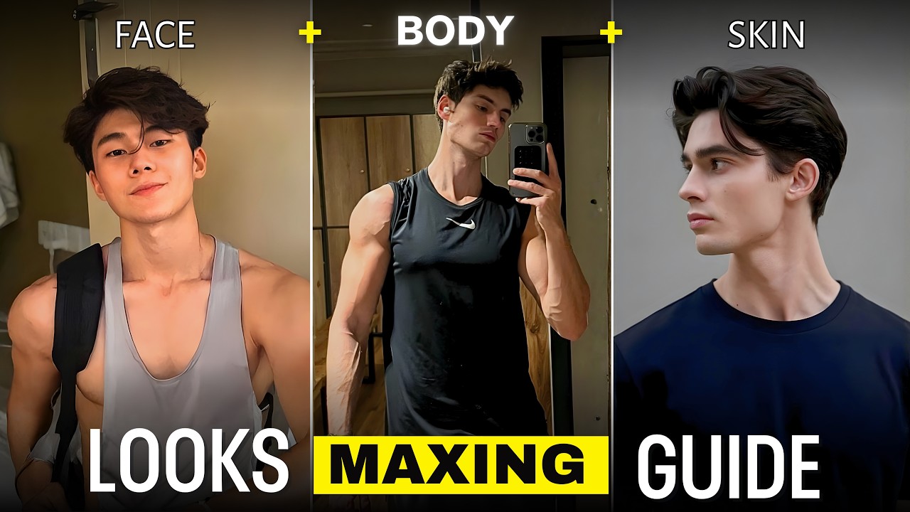 Ultimate LOOKSMAXING Guide | Full Face & Body Transformation