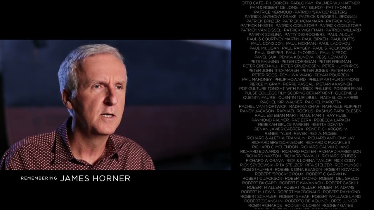 James Cameron on James Horner | TITANIC | Final credits scene | Score Documentary