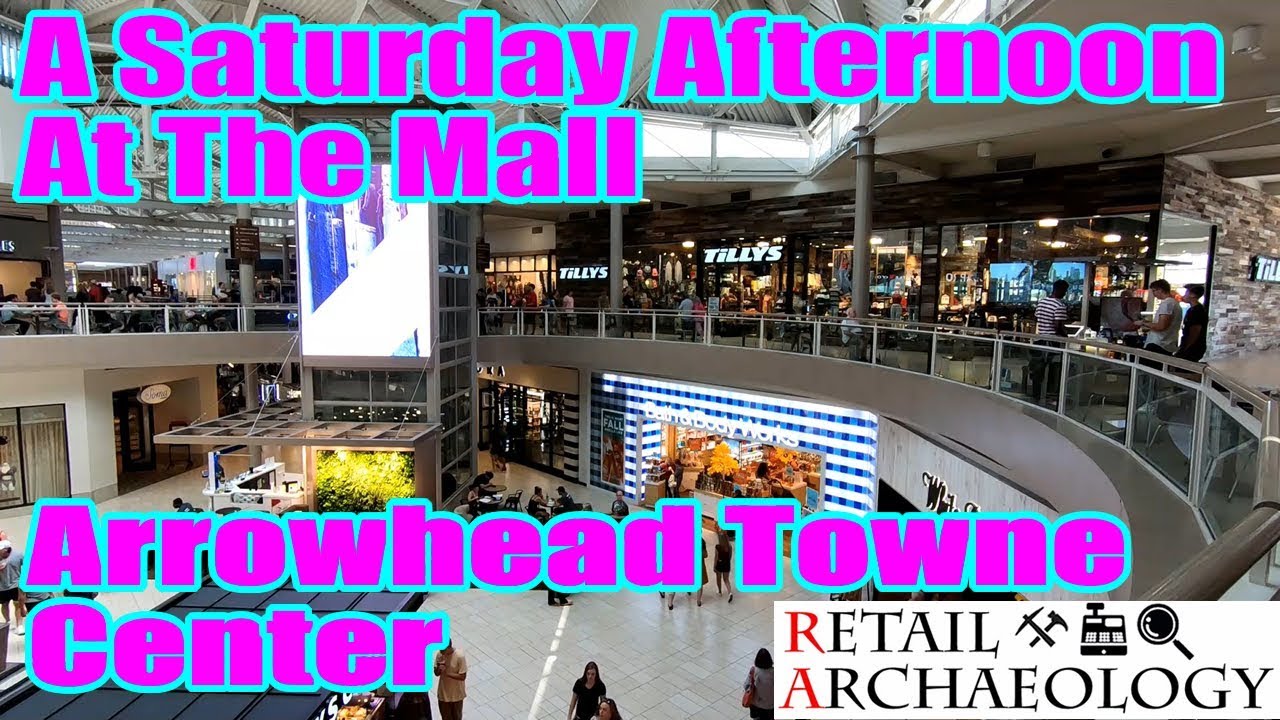 Субботний день в торговом центре: торговый центр Arrowhead Towne | Археология розничной торговли