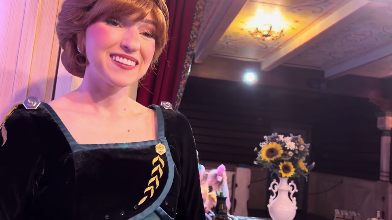 Epcot Anna Meet and Greet 5