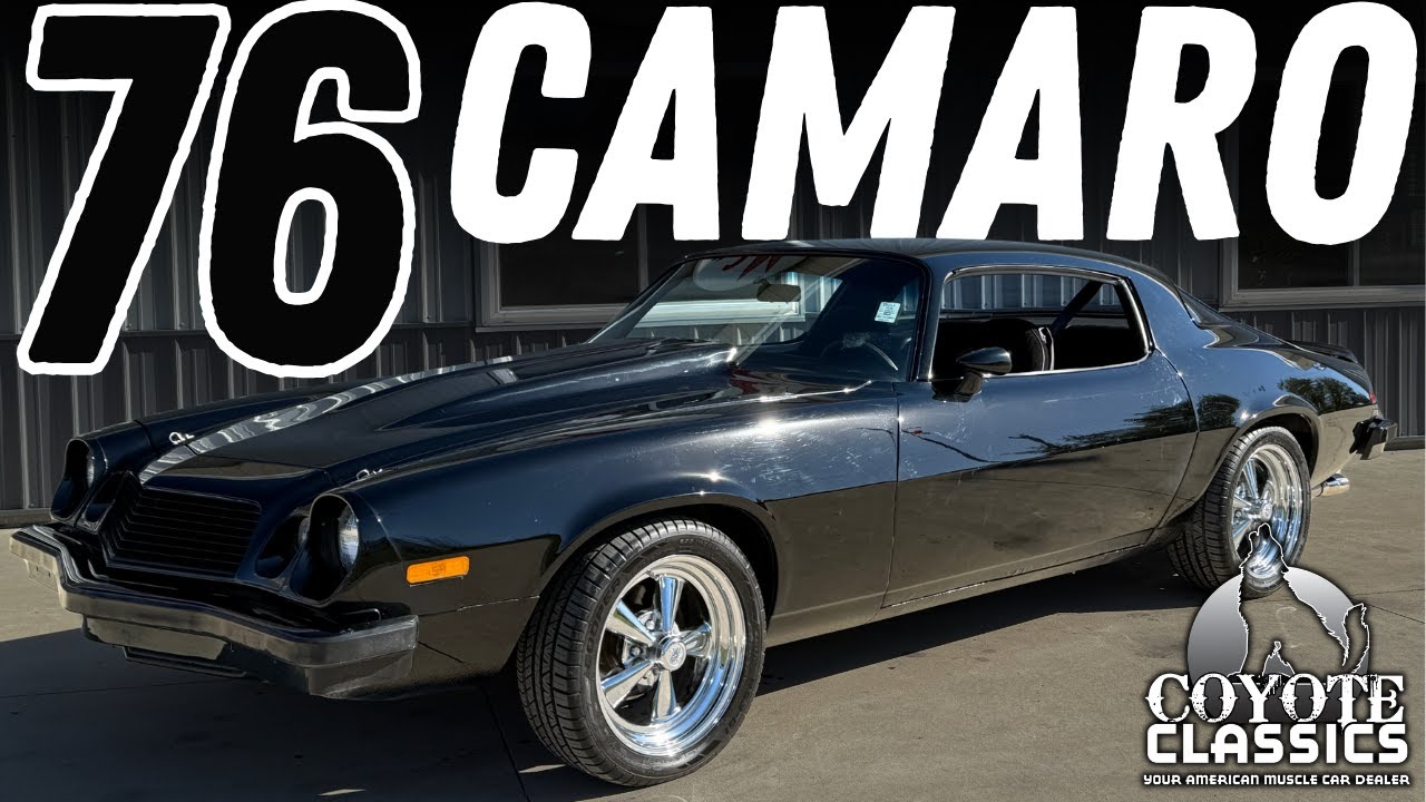Chevrolet Camaro 1976 года выпуска за 29 995 долларов продаётся в Coyote Classics