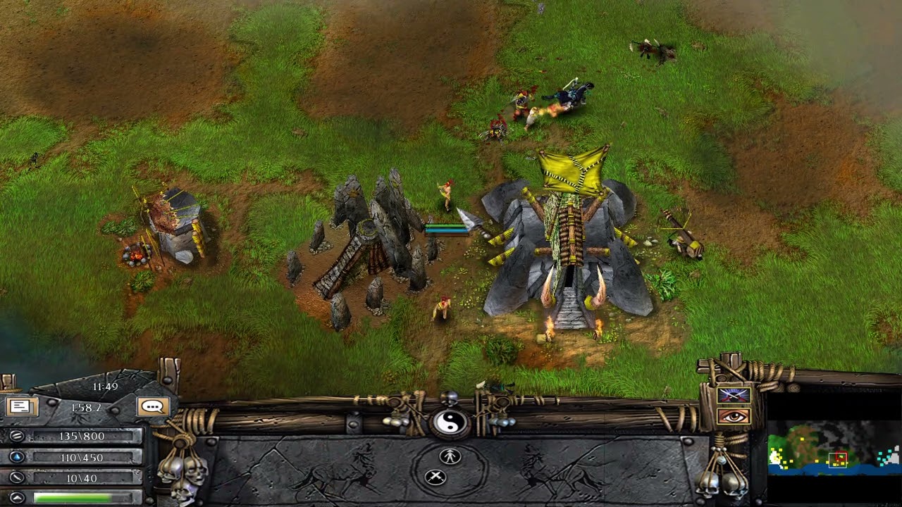 Battle Realms ZE- Dawn (Wolf) vs Pokky (LOtus)