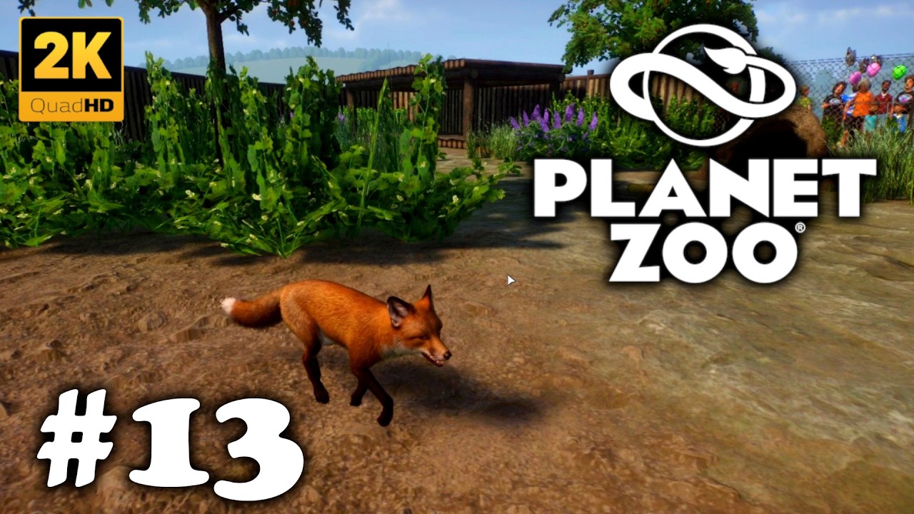 Planet Zoo 🐘 #13: Zwei kleine s&uuml;&szlig;e Rotf&uuml;chse ziehen ein 🤗🦊  [Deutsch] [PC]