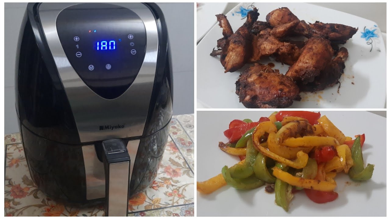 Barbecue Chicken with Vegetables cooked in Air Fryer || Air Fryer ||