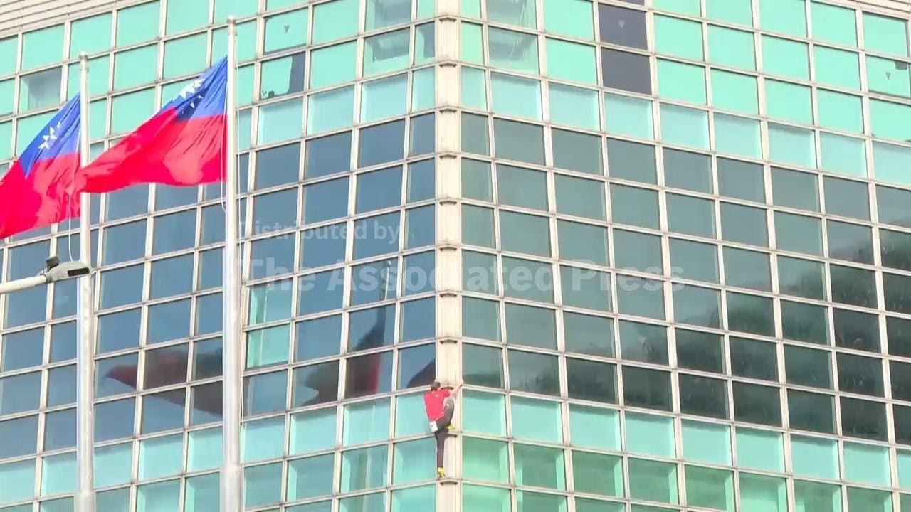 'What an opportunity': Alex Honnold celebrates climbing Taiwan's Taipei 101 tower