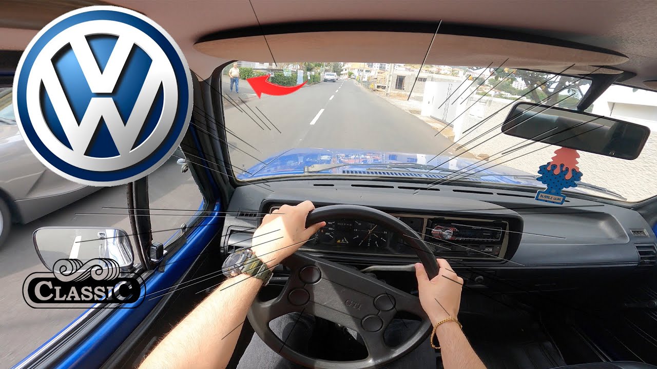 1982 Volkswagen Golf Mk1 CL 1.6 D SPEED DRIVE ON MADEIRA ISLAND PORTUGAL