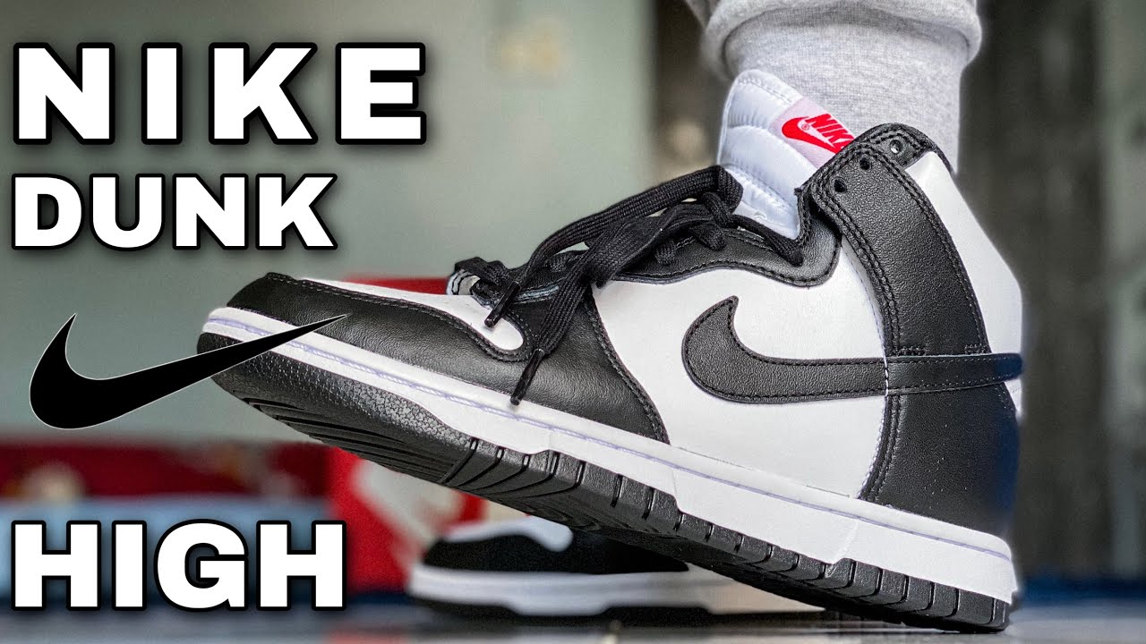 UNBOXING EP.18 NIKE DUNK HIGH PANDA (BLACK WHITE)Review+On Feet
