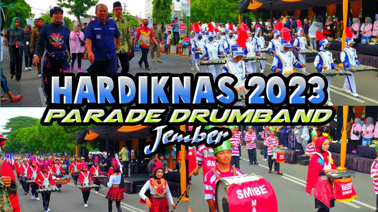 HARDIKNAS | PARADE DRUMBAND JEMBER 2023