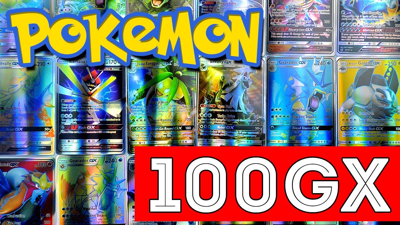 Unboxing GX Pokemon Cards 100 ULTRA RARES  from Aliexpress Pokemon Cards GX