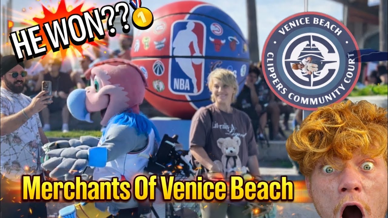 2026 LA clippers Event VENICE BEACH. Skating. surf lesson? Merchants Of Venice Beach - (VLOG 3) 