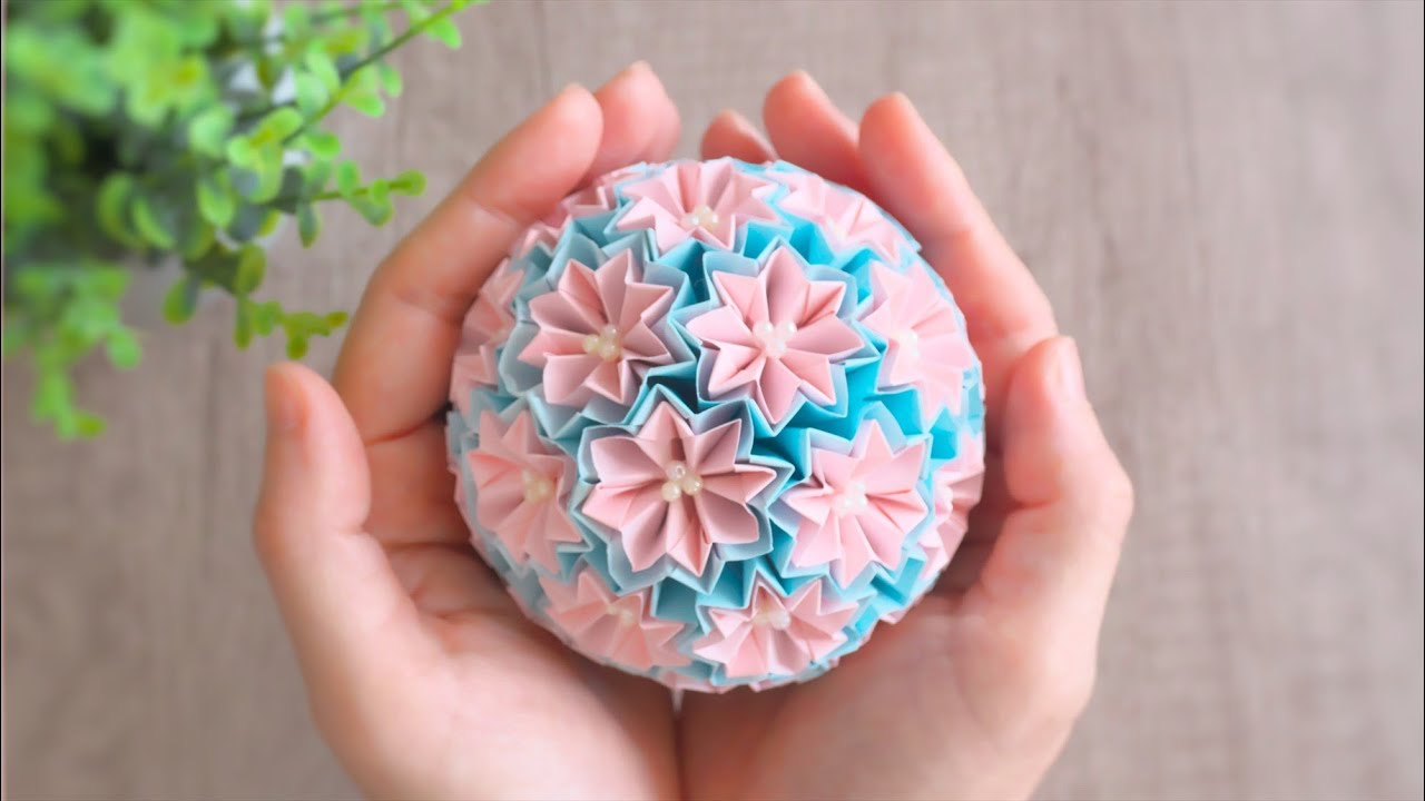 Как сделать оригами кусудама 