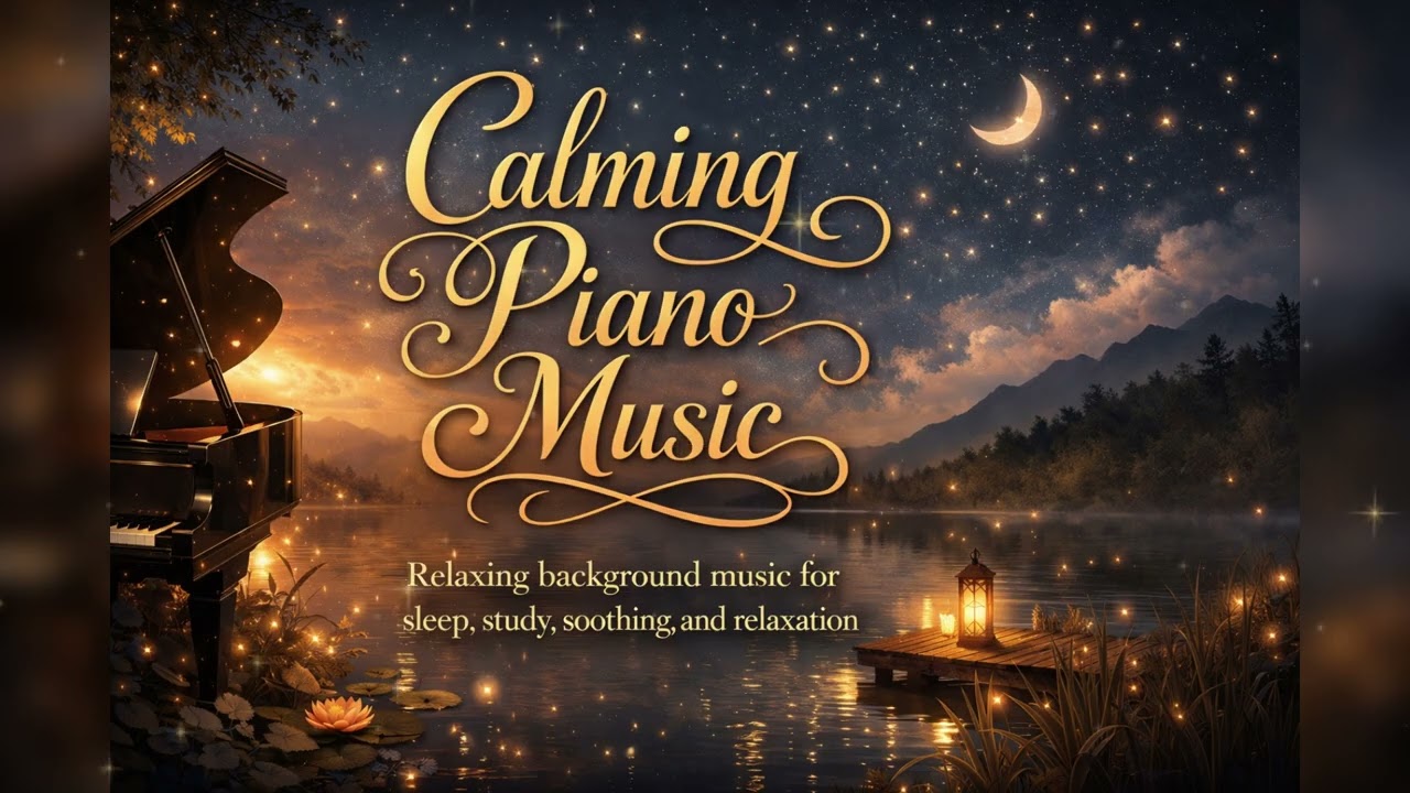 🎧【夢幻鋼琴系列】🎼靜心鋼琴曲｜助眠、學習、舒緩、放鬆的輕鬆背景音樂🎹