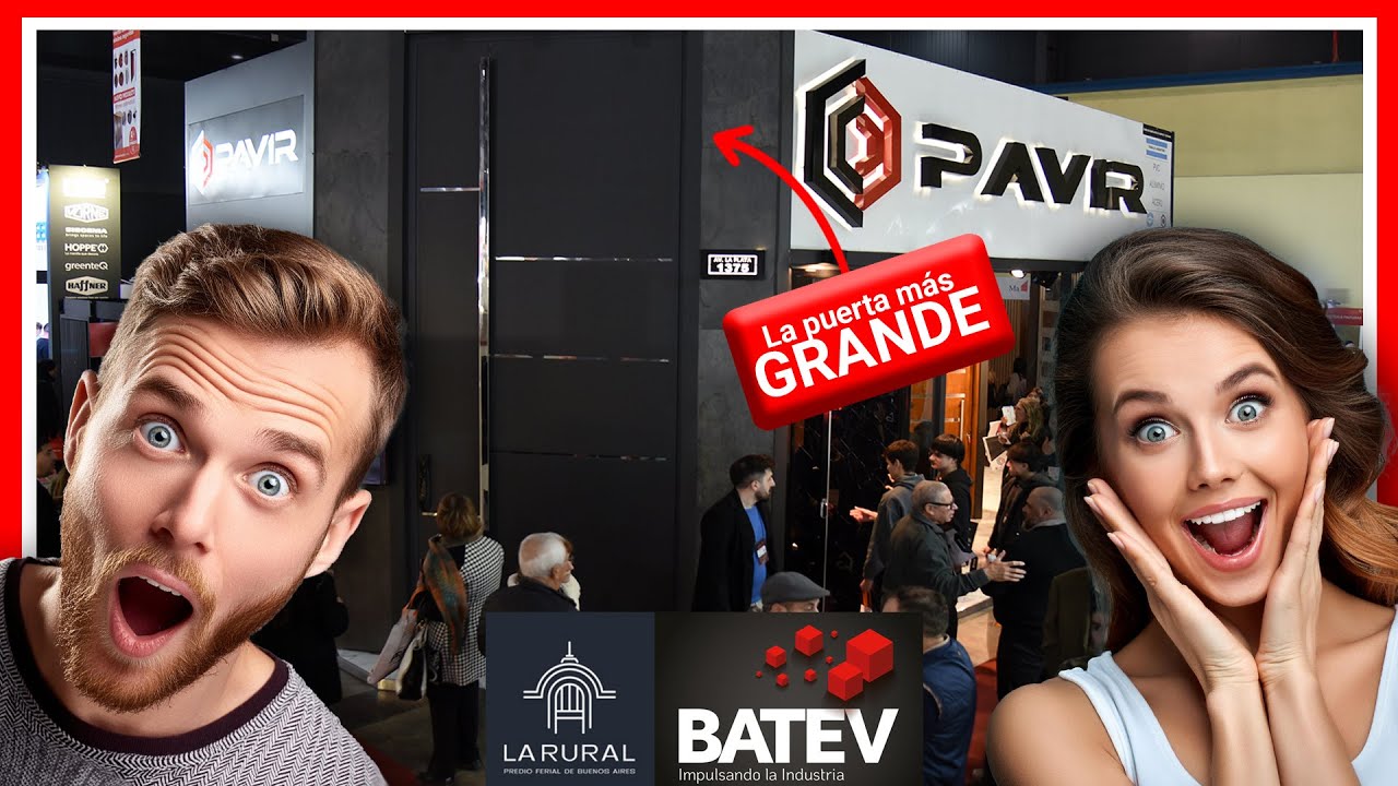 PAVIR presente en Expo BATEV 2024 la Rural #deco #arq #arquitectura #construccion #expo
