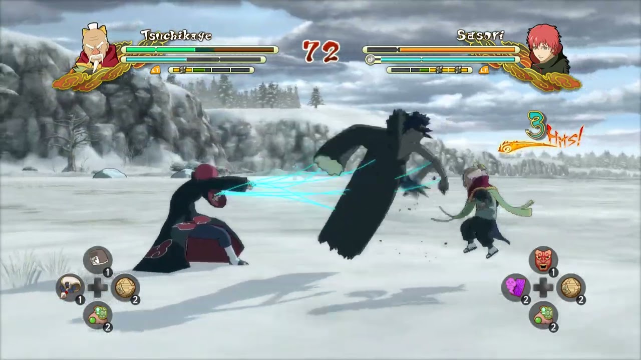 Ohnoki vs Sasori - Naruto Shippuden Ultimate Ninja Storm 3 Full Burst