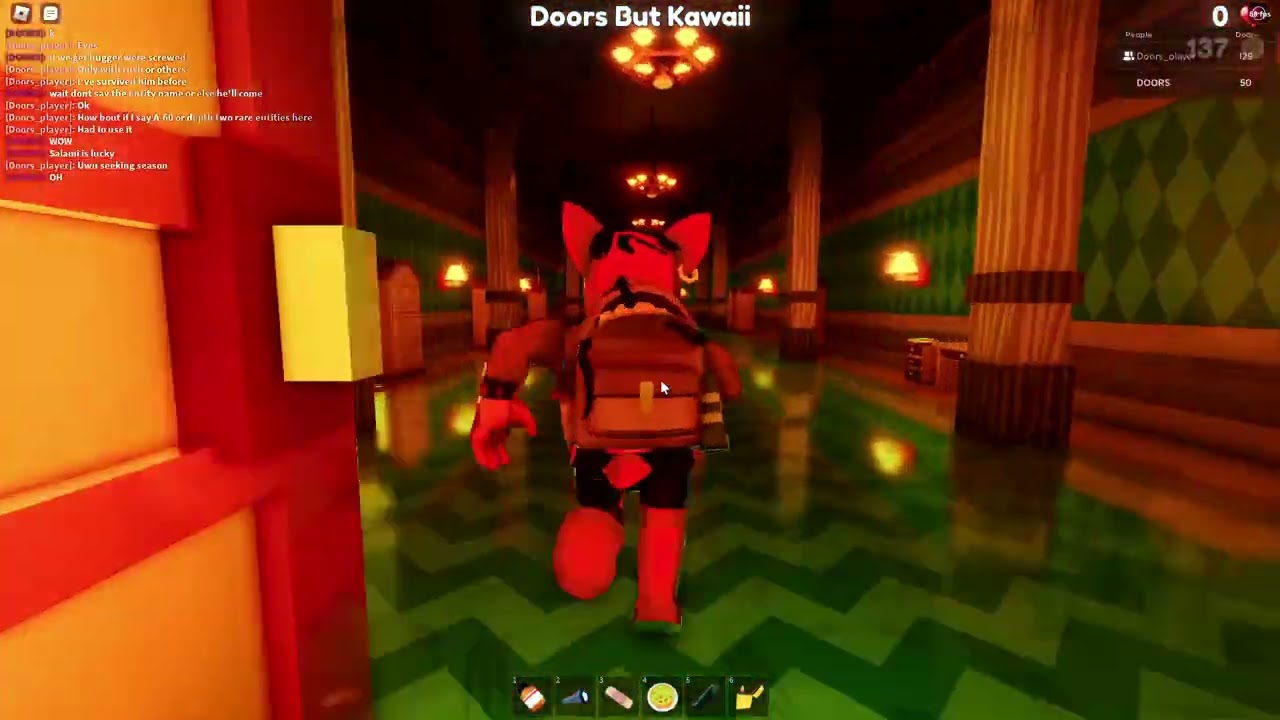Roblox Doors But Kawaii Full Waltkrhough Again With Floof