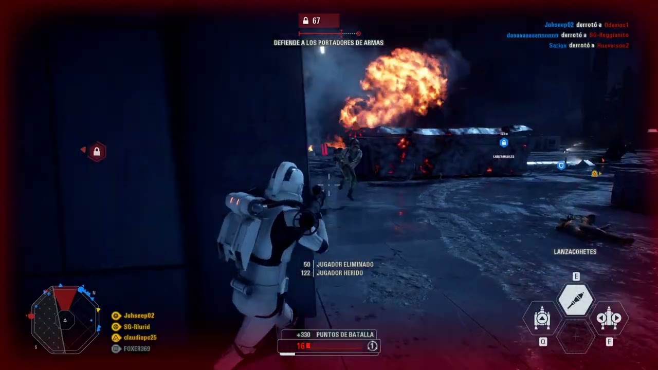 Star Wars Battlefront 2: Asalto Galactico Gameplay /// Endor Research Station 9