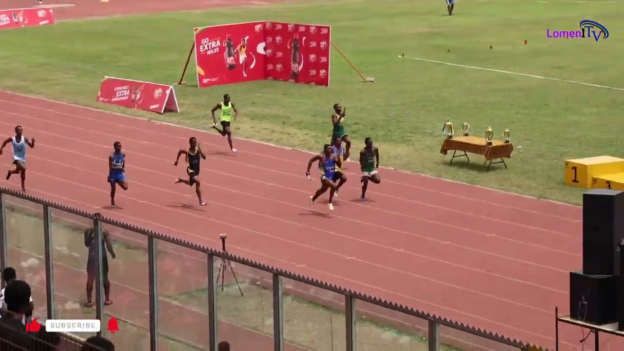 Boys 1000m medley final. 1:53.38sec. SuperZonals 2026. Ashanti region.