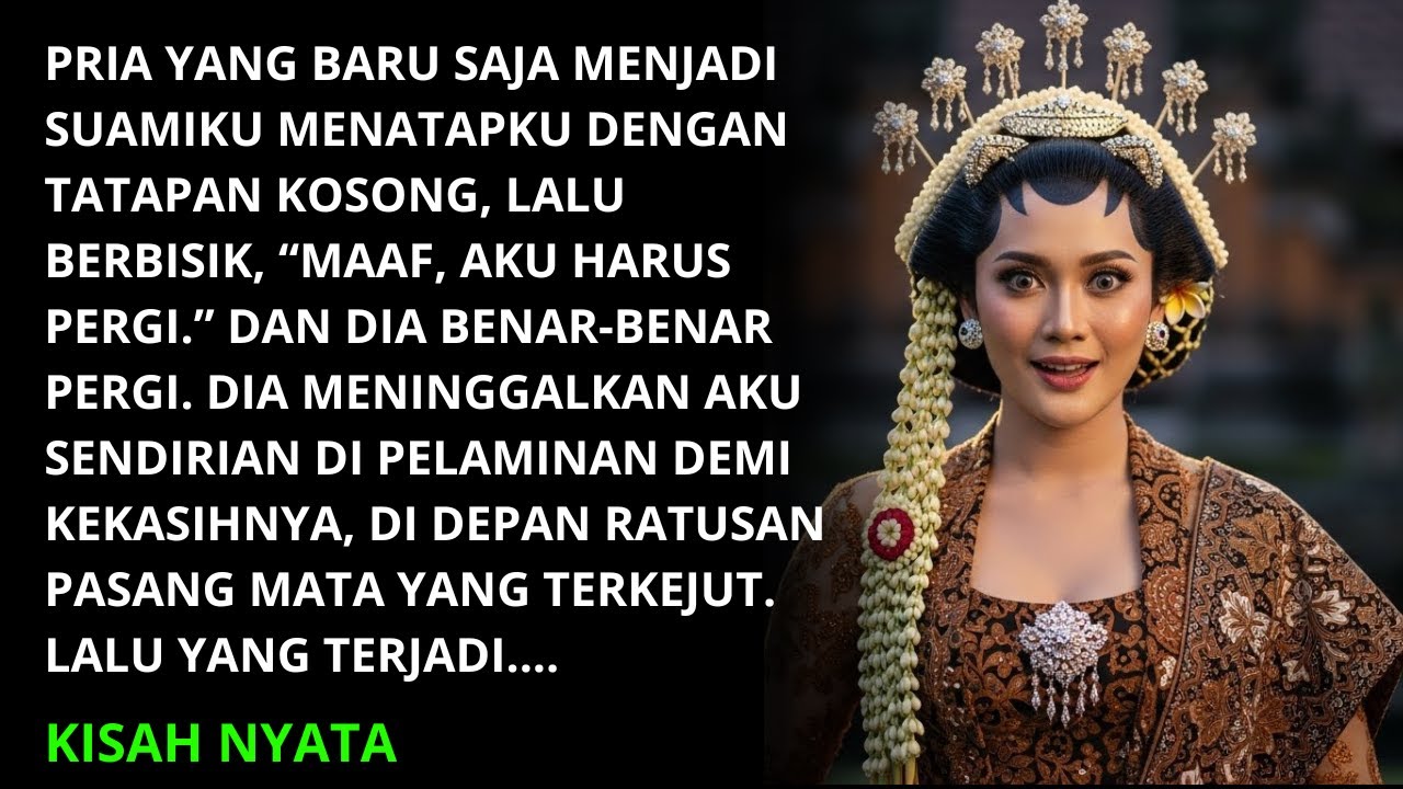 CEO Parfum Ternama Ditinggal Tepat Setelah Ijab Kabul! Pengantin Perempuan Hancur Dikhianati