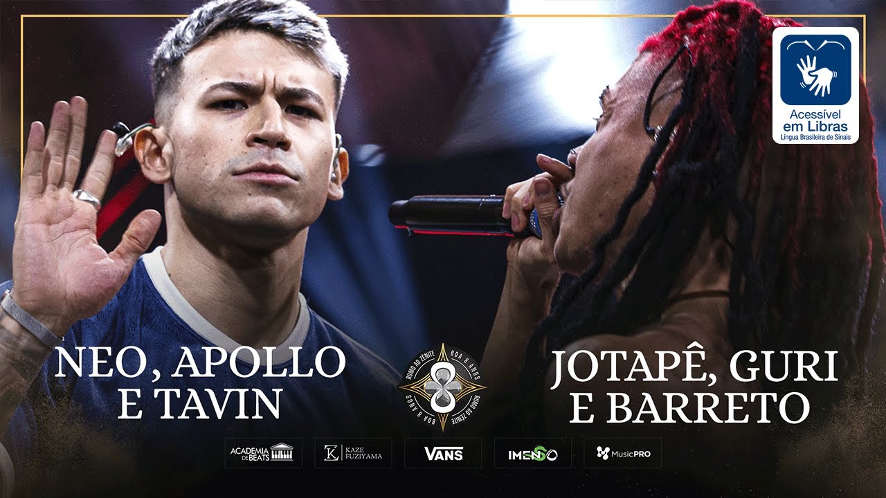 (MAIOR FINAL DA HIST&Oacute;RIA) NEO, APOLLO E TAVIN X JOTAP&Ecirc;, GURI E BARRETO  | GRANDE FINAL | BDA 8 ANOS