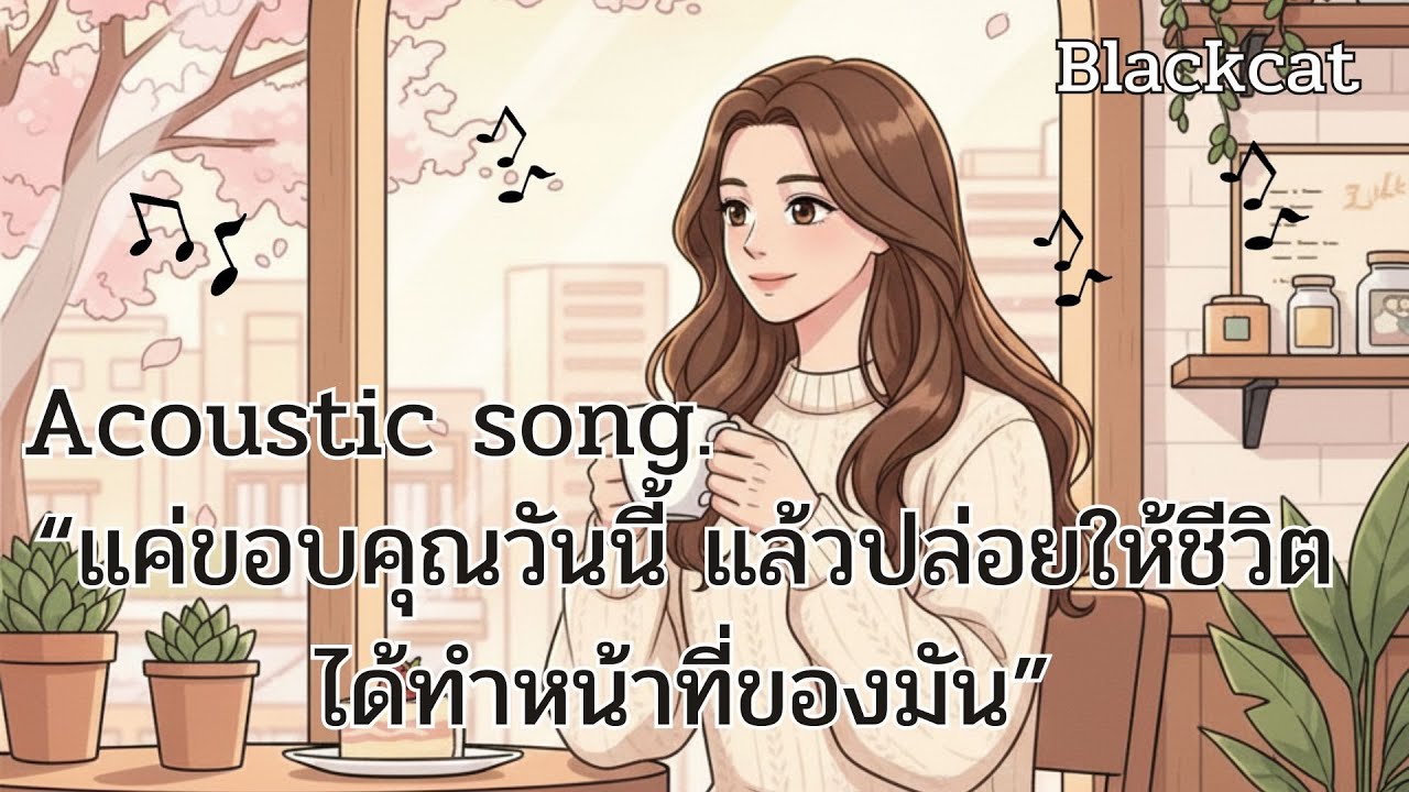 ขอบคุณในวันที่ยังไม่เห็น เพราะฉันรู้ทุกอย่างกำลังเดินทางมา | Acoustic Song ฟังสบาย ver.ผู้หญิง