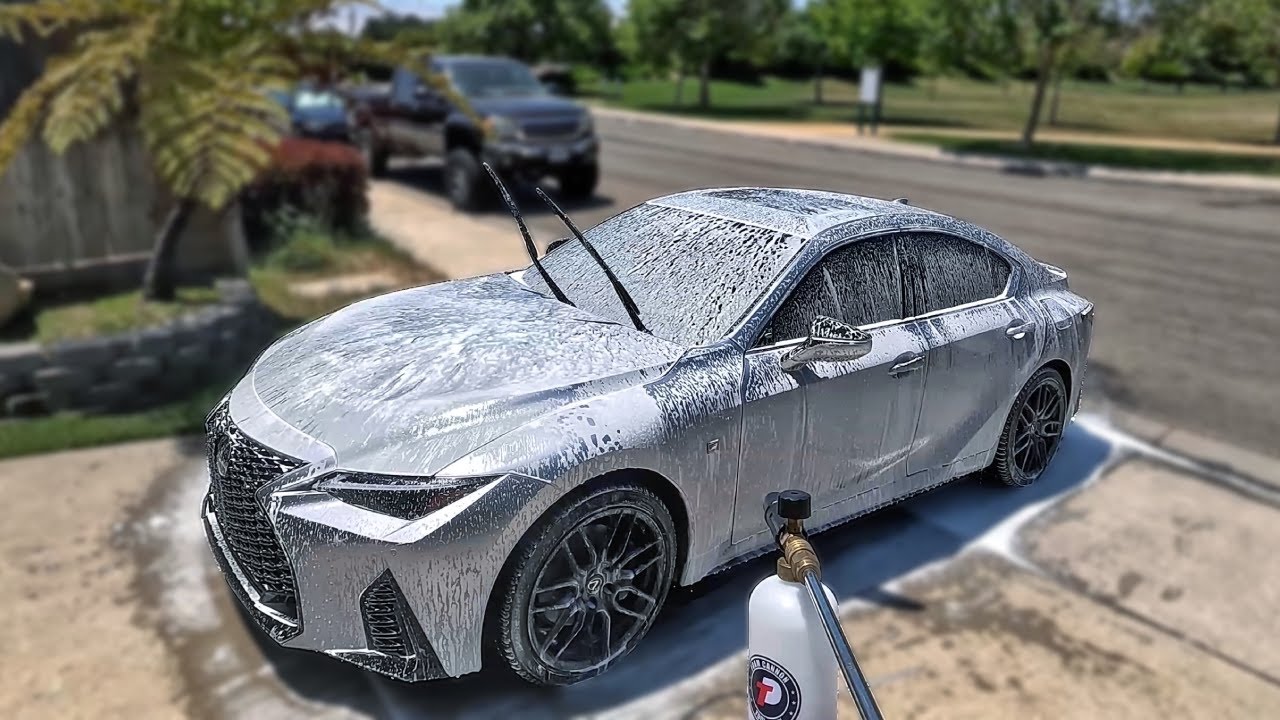 DIRTY 2023 Lexus IS 350 F Sport Detail - ASMR POV - Exterior & Interior