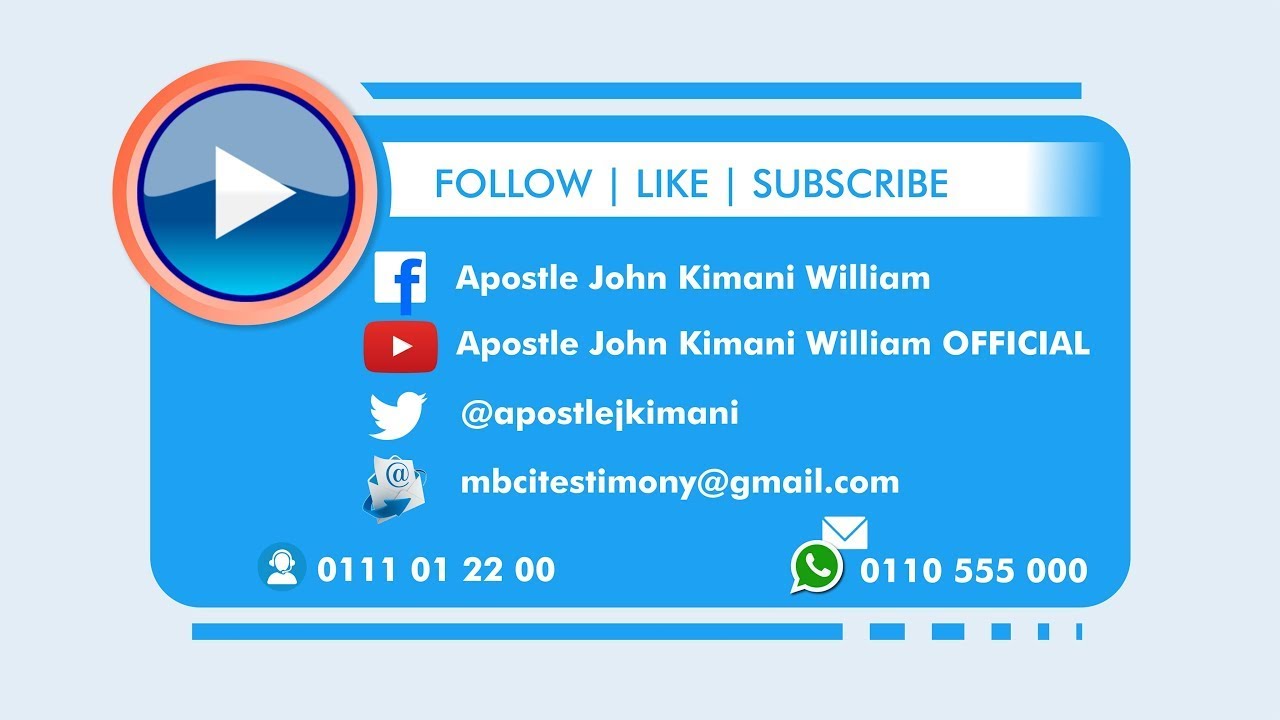 Friday Night Vigil || Apostle John Kimani William