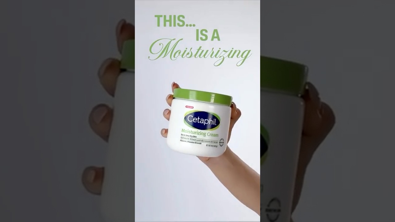 Cetaphil Moisturising Cream #shorts