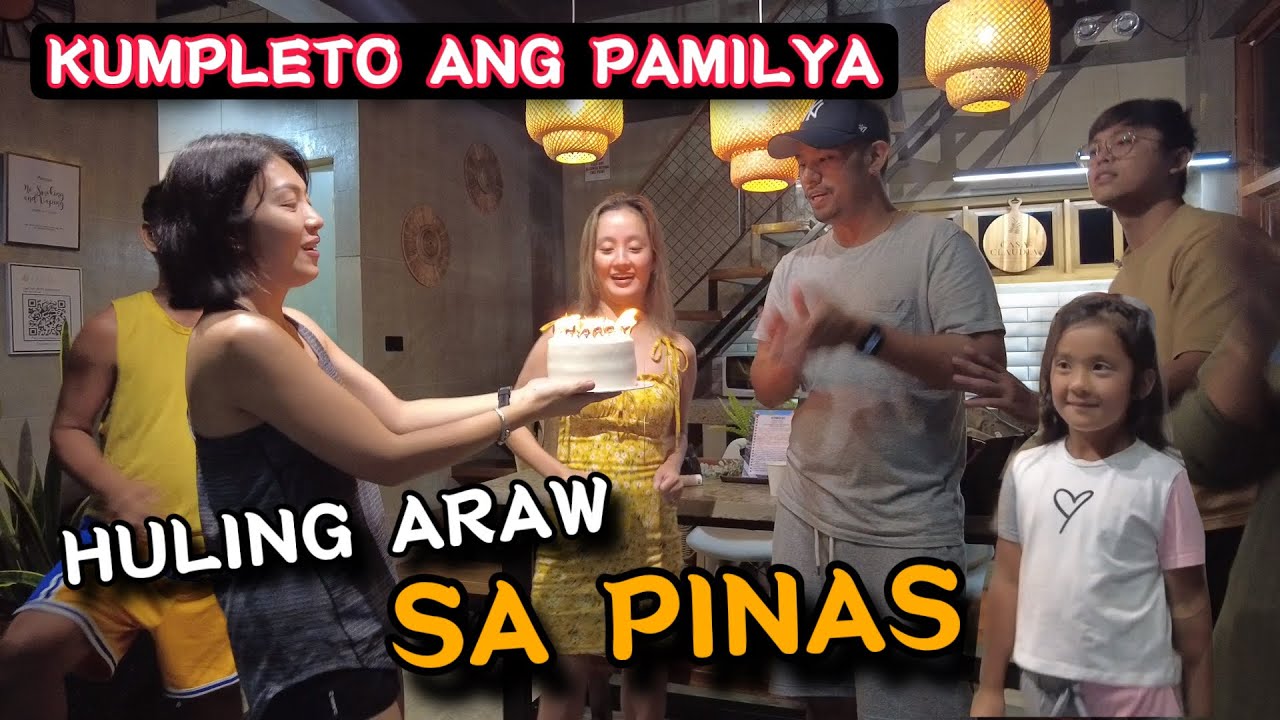APAT NA CELEBRATION SA HULING ARAW SA PINAS , MAMISS NAMIN ITO | Jpinoy Vlogs 🇵🇭🇯🇵