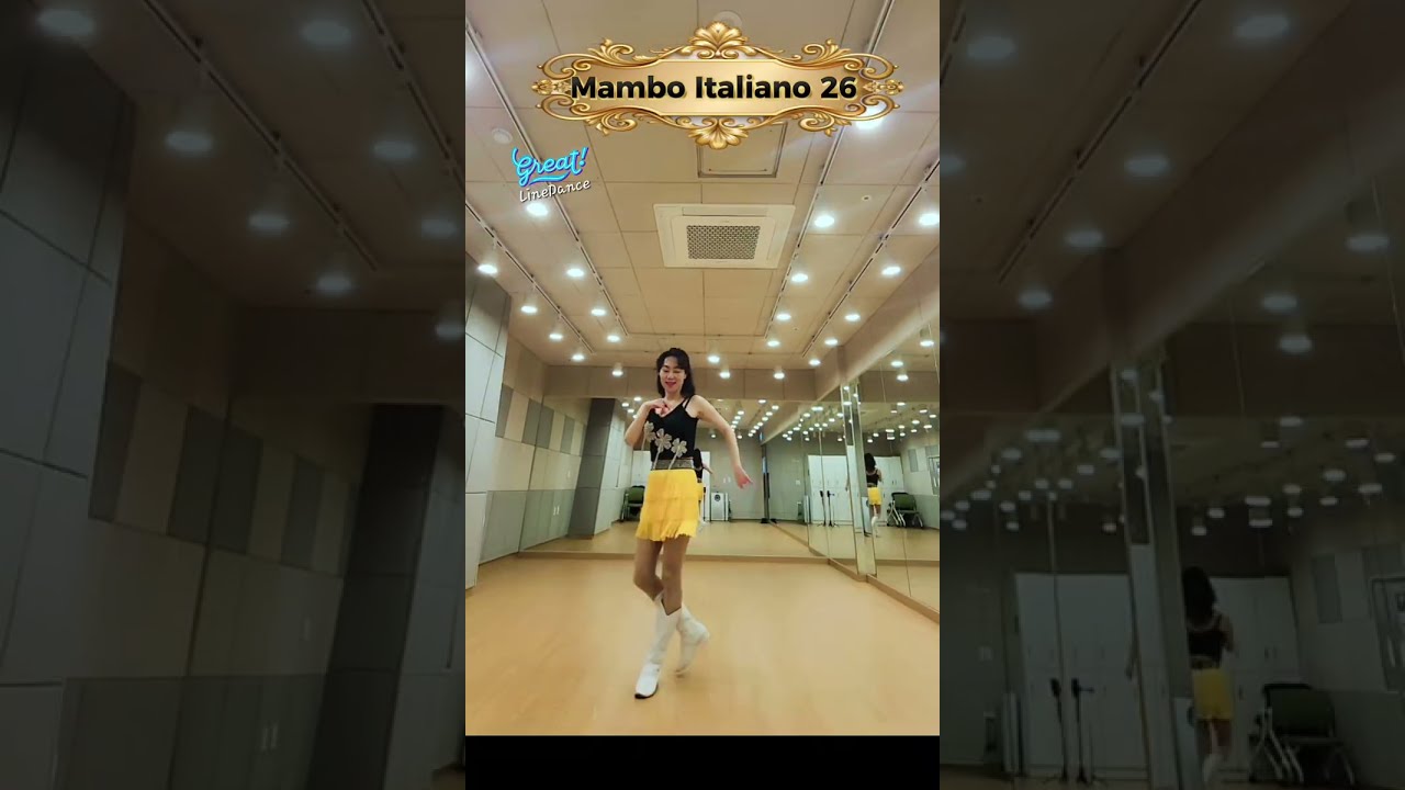 [높은초급] Mambo Italiano 26 LineDance #DEMO #맘보이탈리아노26 #Mambo #쥬얼라인댄스코리아구리시지부 #그레잇라인댄스 #그레잇쌤 #dance 