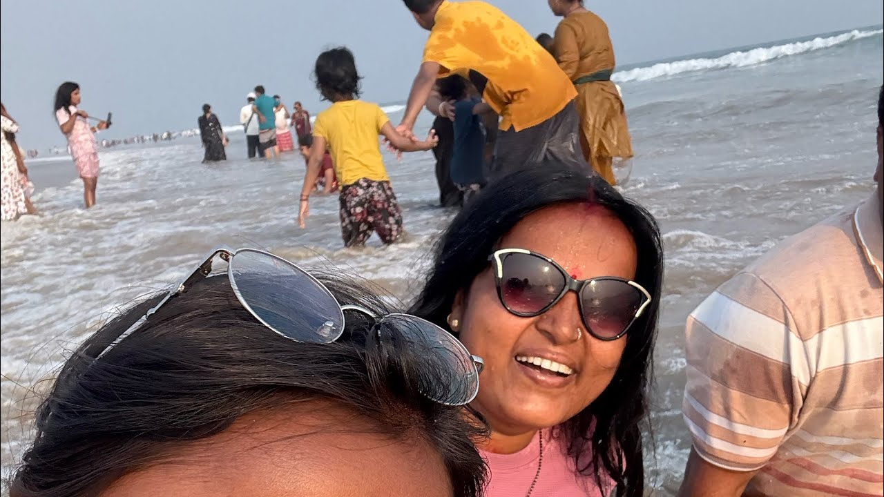 Puri Tour-2 Days पूरी यात्रा 🛳️ का दूसरा दिन #कोणार्क टेम्पल #Sea Beach 🏖️ #Puri Beach#Jagnnath..