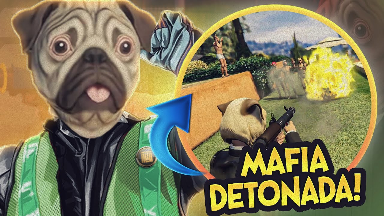 DESTRUI A FESTA DA MAFIA! - GTA V ROLEPLAY CIDADE ALTA RP
