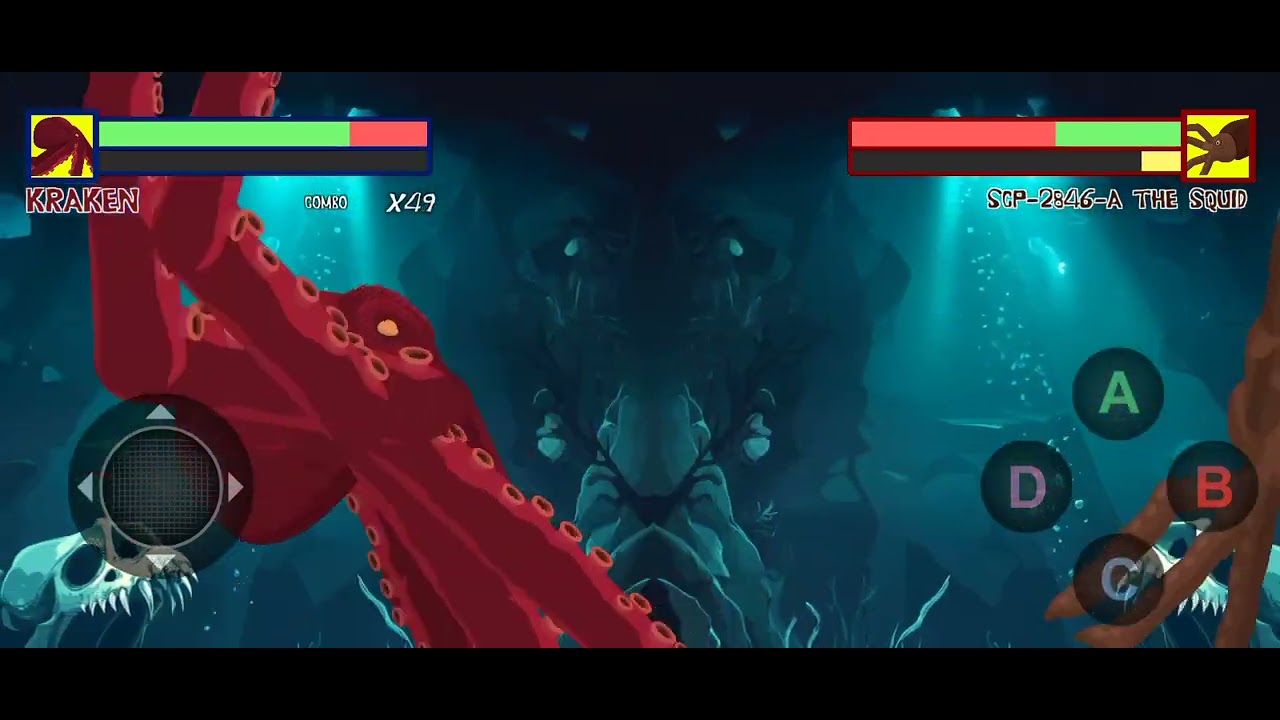 Kraken vs Scp-2846-A  The Squid | #Like