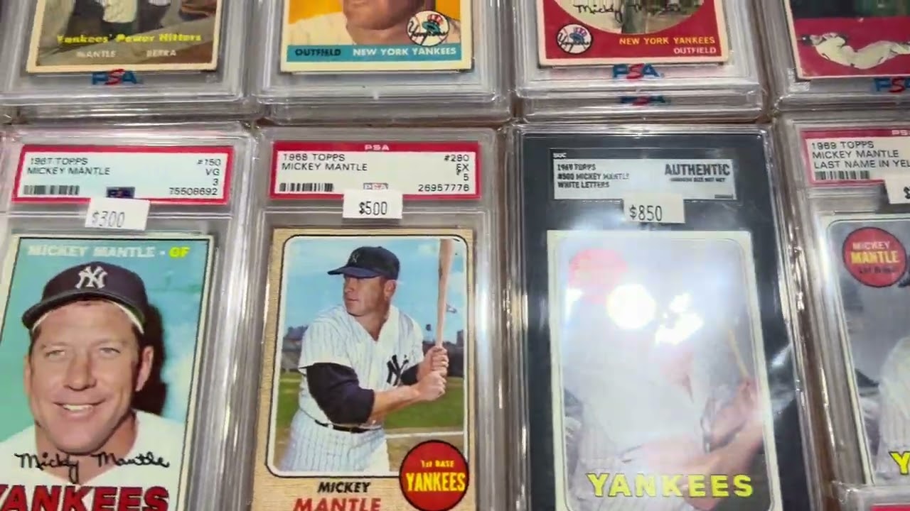 Strongsville Card Show  - Awesome Vintage cards show