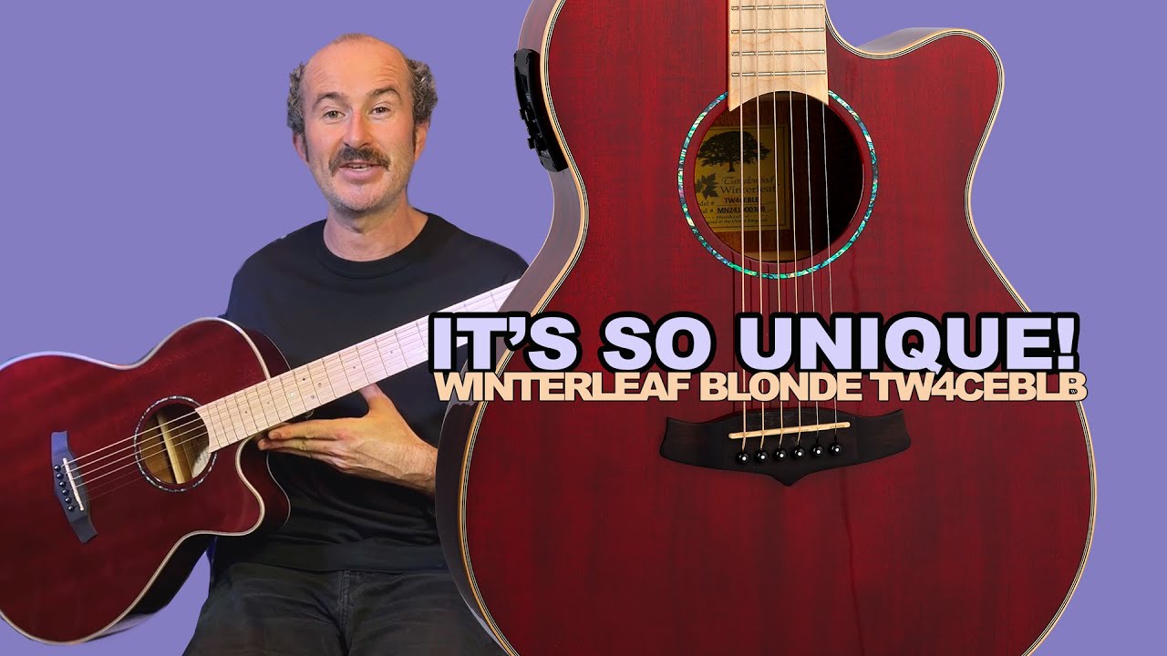 Overview: Tanglewood Winterleaf Blonde TW4CEBLB