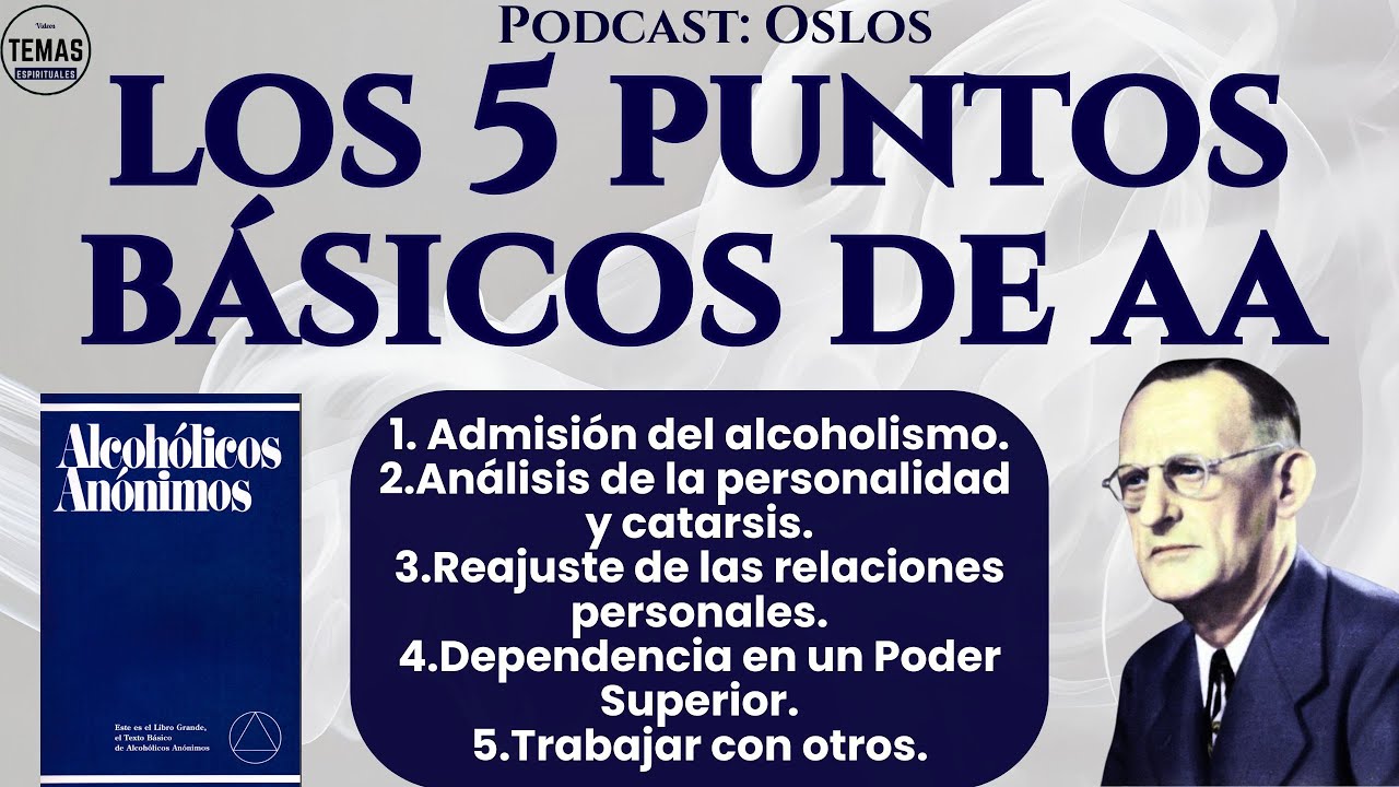 Los 5 Puntos Básicos de Alcohólicos Anónimos / Oslos #alcoholicosanonimos #podcast