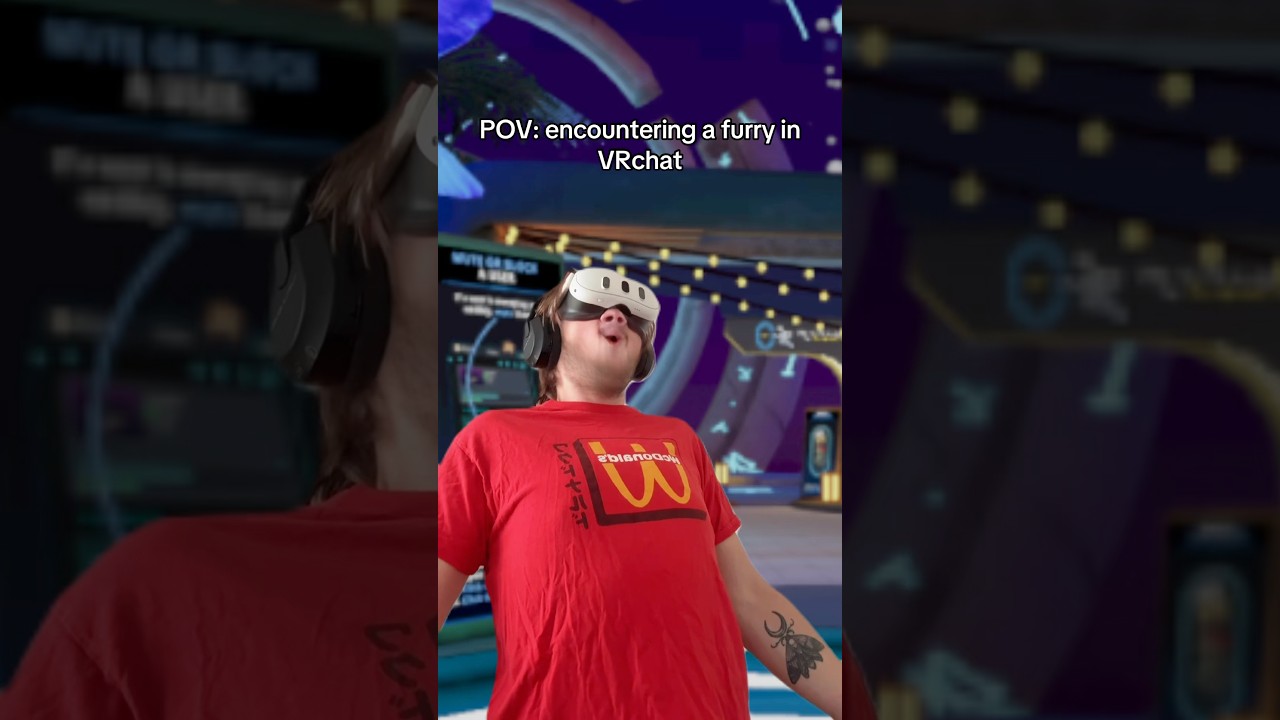 They always act tough #furry #vr #vrchat #gaming #cringe