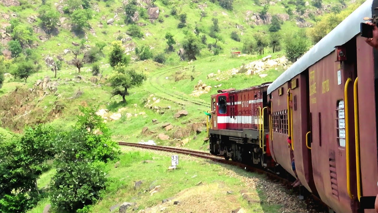 Journey in Meter Gauge Train of Rajasthan, Mavli to Marwar via Ghat Section !!