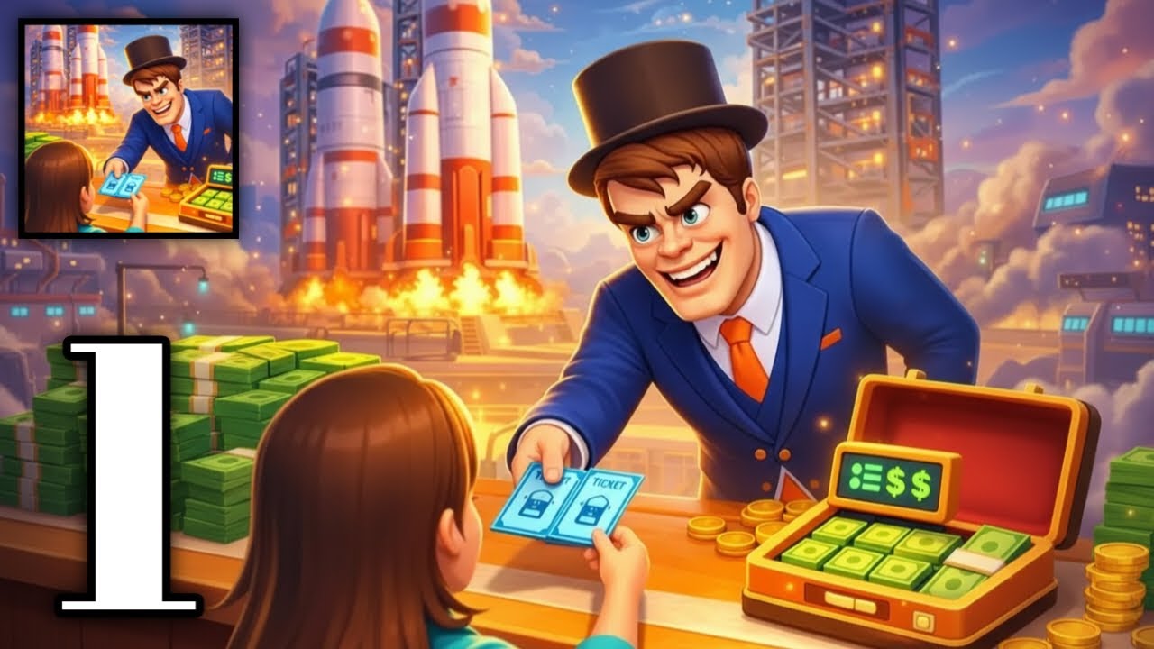 Ticket Rush: Station Idle - Gameplay Walkthrough Part 1