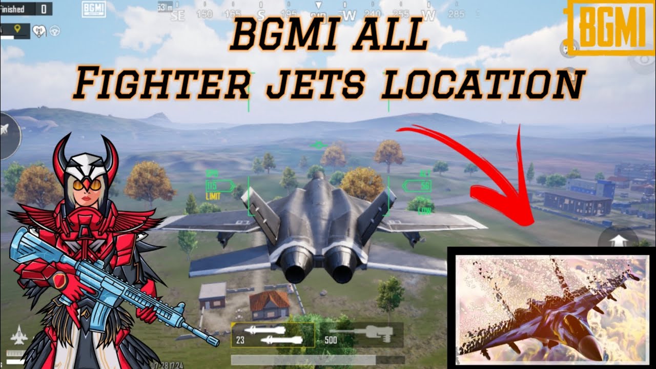 ALL FIGHTER JETS LOCATIONS IN BGMI 3.3 + TIPS & TRICKS TO LEARN LOCATIONS EASILY 🤩 #bgmi #payload