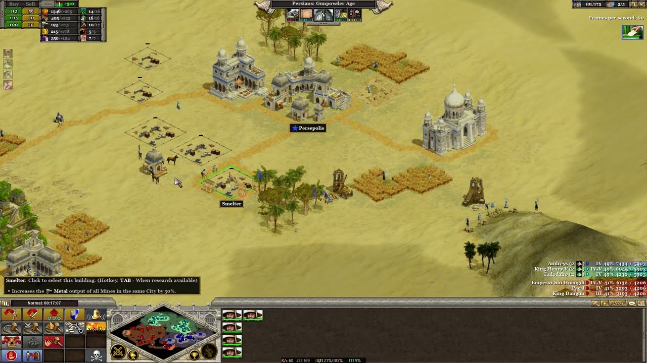 Rise of Nations Extended Edition 3vs3 tough battle game-play 2025 12 07 20 29 35 808