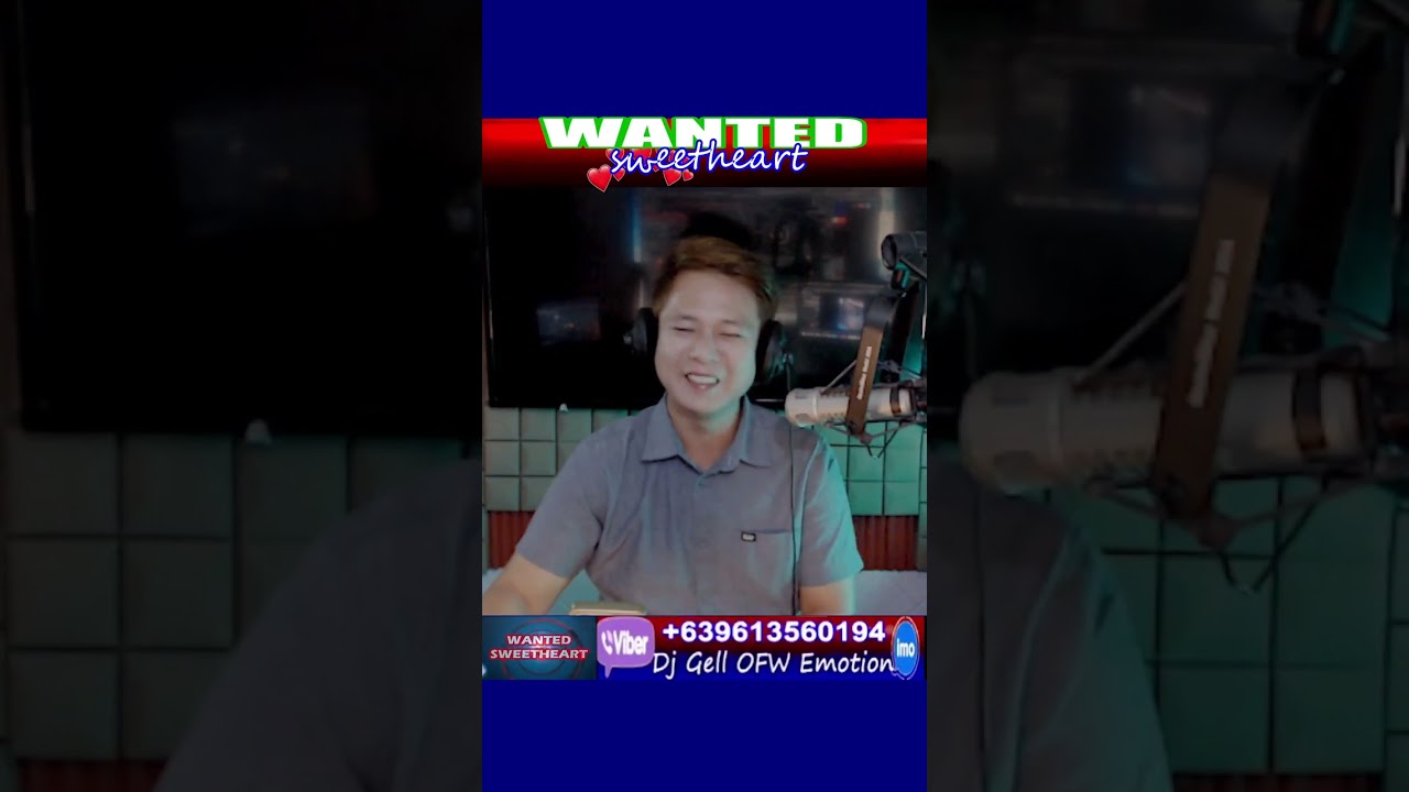 Live Now : Wanted Sweetheart with DJ Gell OFW Emotion Tv.Radio / March 09, 2026 / 7-10PM