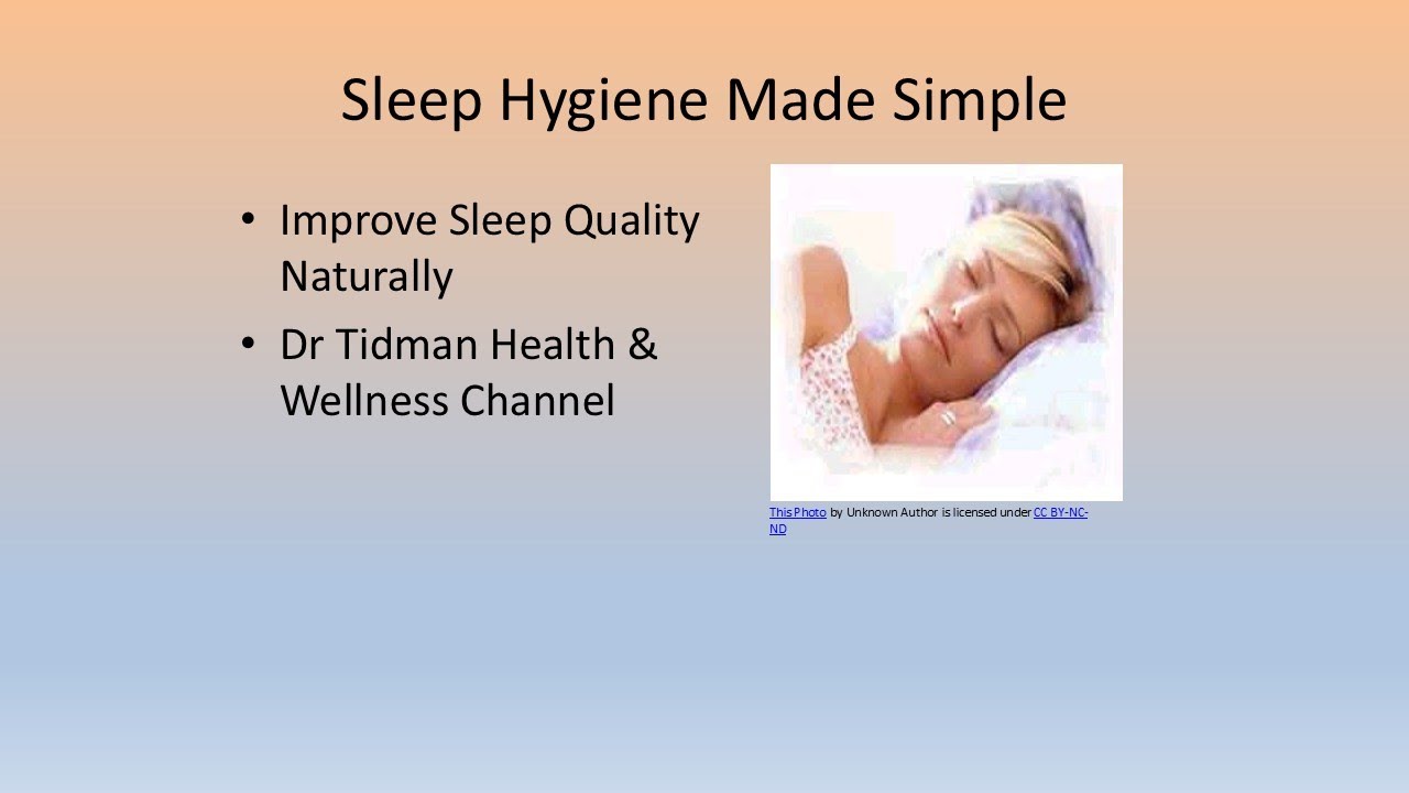 How to Fix your Sleep