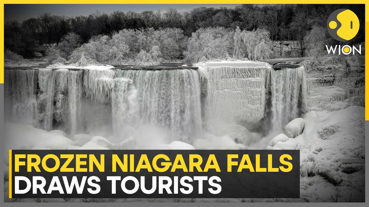 Video of Frozen Niagara Falls Go Viral | WION News