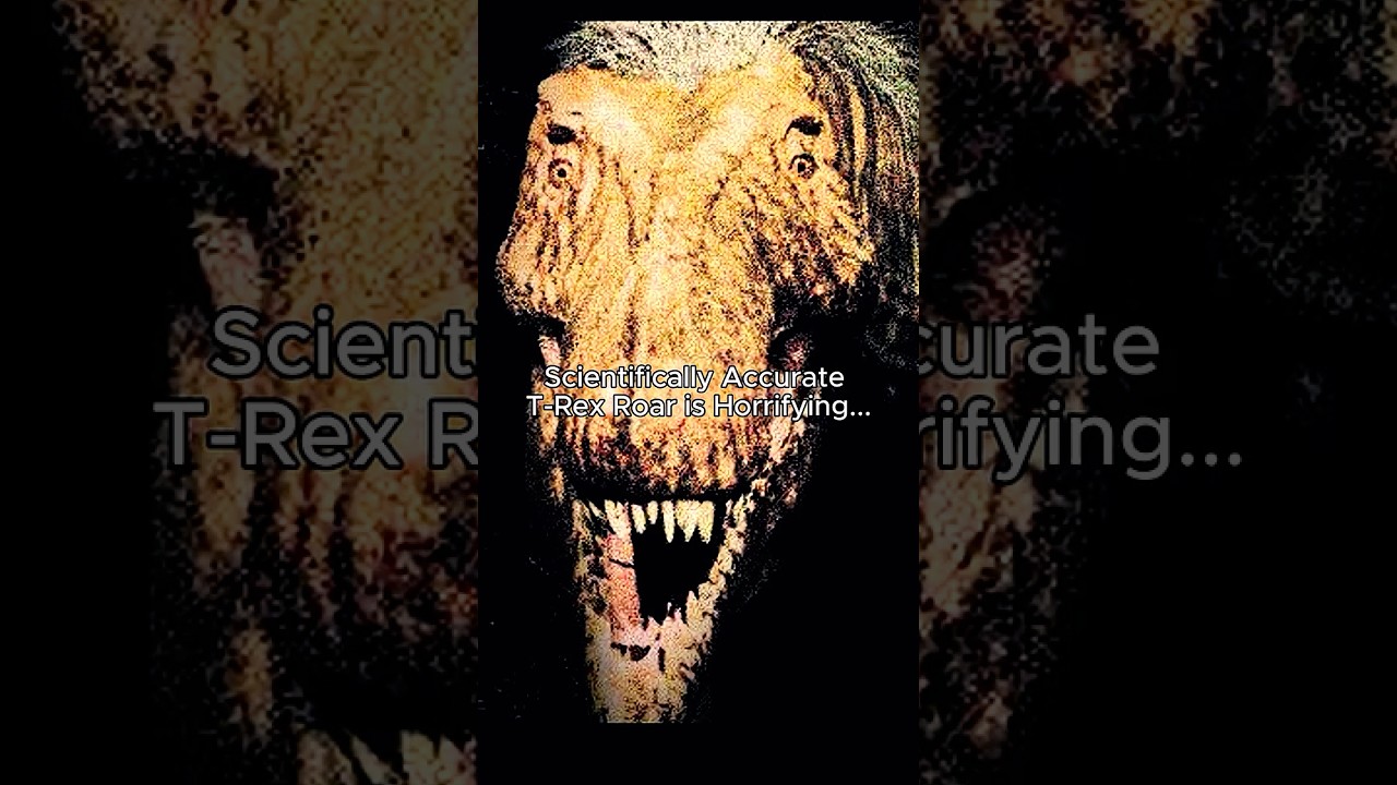 The REAL Scientific T-Rex Sound will Haunt You!! #dinosaur #trex #stegosaurus