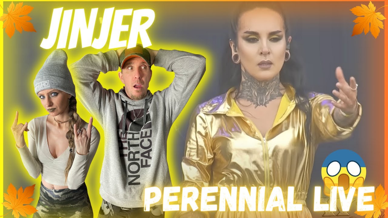 Пара, увлеченная лирикой, отреагировала на концерт Jinjer «PERENNIAL» | Впервые слышу Jinjer, Per...
